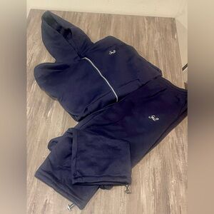 52 Weekends Navy Tracksuit Set